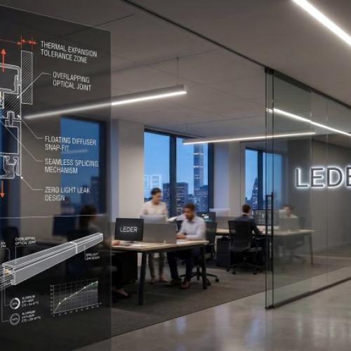 Seamless Linear Lighting Profiles | Zero Light Leak | LEDER Illumination