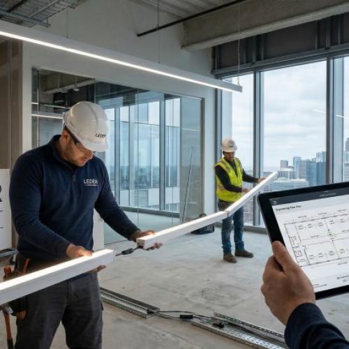 Reduce Labor Costs with Modular Seamless Linear LED Lights