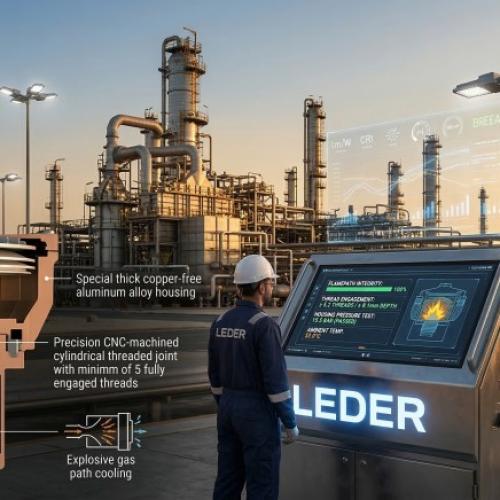 ATEX & IECEx Explosion Proof Lighting Specs | LEDER Lighting Middle East