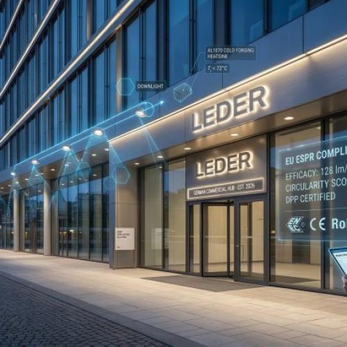 2026 EU Eco-Regulations: Cold Forged Aluminum LED Downlights | LEDER Lighting