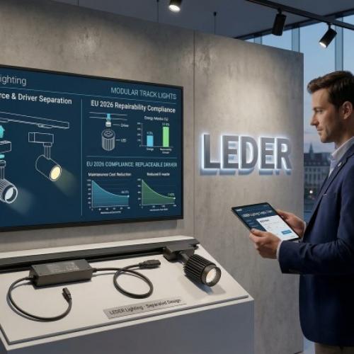 Modular Track Lights for EU 2026 Compliance | LEDER Lighting