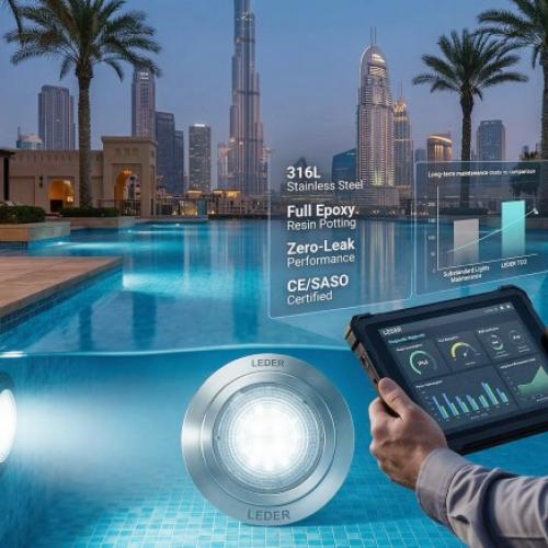  Anti-Corrosion IP68 Pool Lights | Avoid Draining Costs | LEDER Lighting