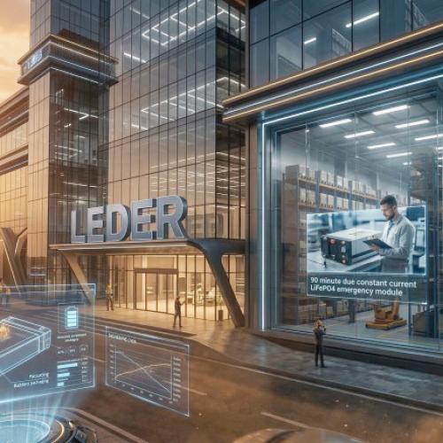 90-Min LED Emergency Modules | High-Temp LiFePO4 | LEDER Lighting