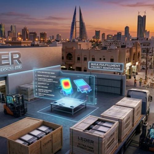 Bulk Ultra-Thin LED Floodlights Bahrain | LEDER Lighting