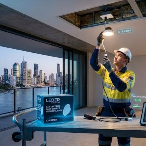 SAA Fast-Connect LED Downlights Wholesale Oceania | LEDER Lighting