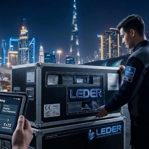 72-Hour LED Lighting Sample Delivery to Europe & ME | LEDER Lighting