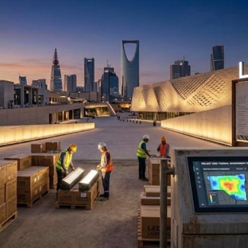 Bulk LED Wall Washers for Saudi Vision 2030 | LEDER Lighting