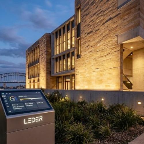 University Library Facade Lighting Australia | LEDER Illumination