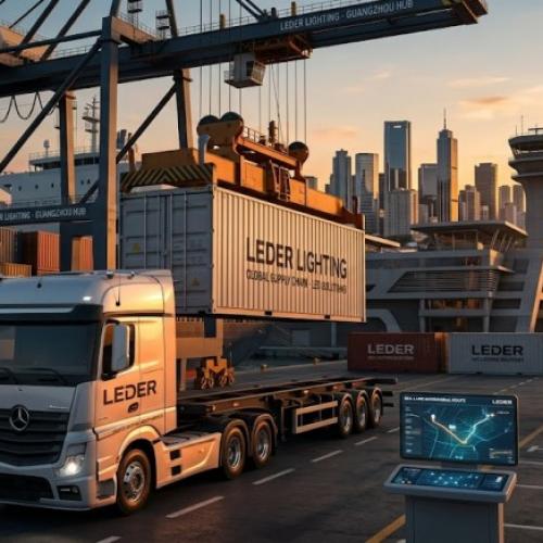 Fast South America LED Freight: LEDER Guangzhou Hub Intermodal Routes