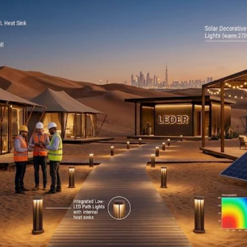 Wholesale Solar LED Decorative Lights Middle East | LEDER Lighting