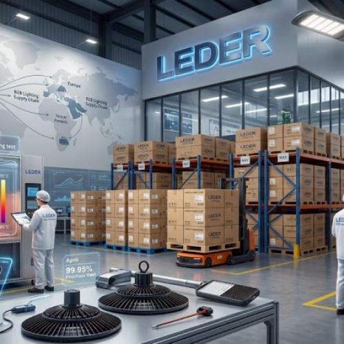 LEDER Lighting April QC Report & May Ready Stock | Global B2B Supply