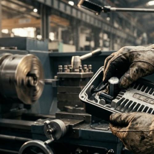 How do industrial LED lights eliminate stroboscopic fatigue in 50°C heavy machinery plants?