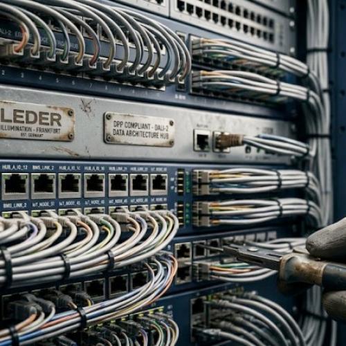 How will European technical experts audit smart lighting data architectures?