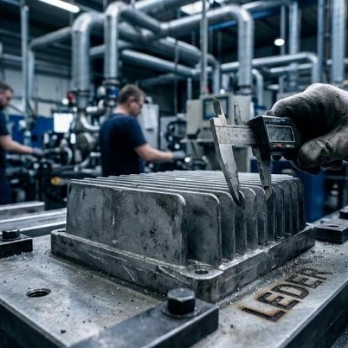 What is the Double FAI process in LED manufacturing and how does it prevent quality risks?